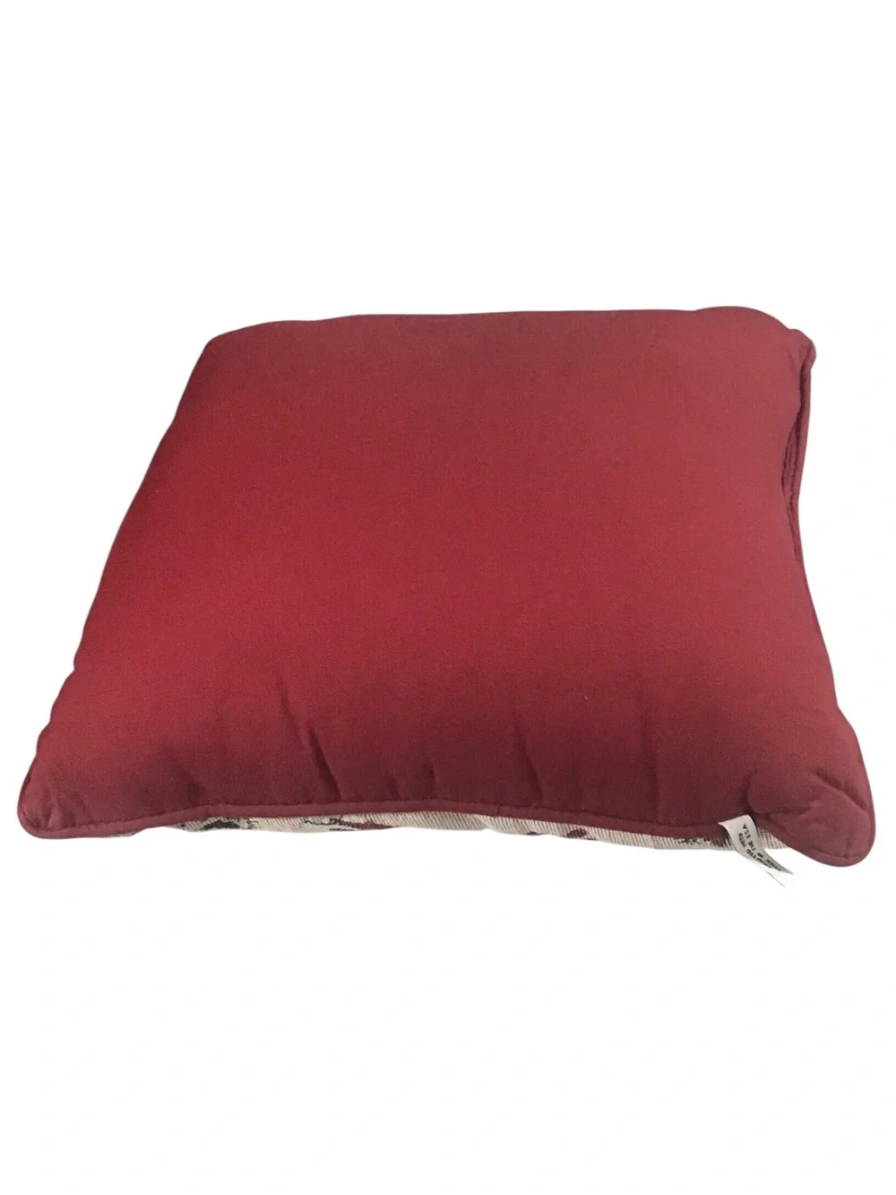 Riverdale Throw Pillow Christmas Holiday Beige Multicolor Tree Santa USA